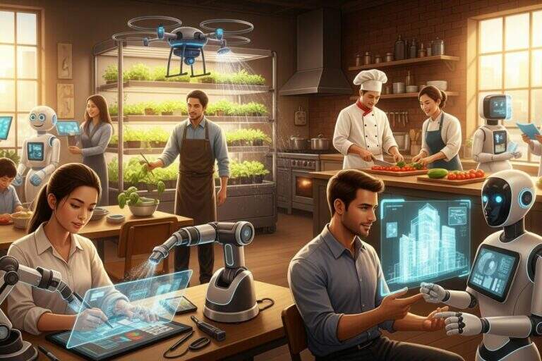 carreiras do futuro Descubra como a automação está mudando o mercado de trabalho, quais profissões estão em risco e quais carreiras do futuro estão em alta.