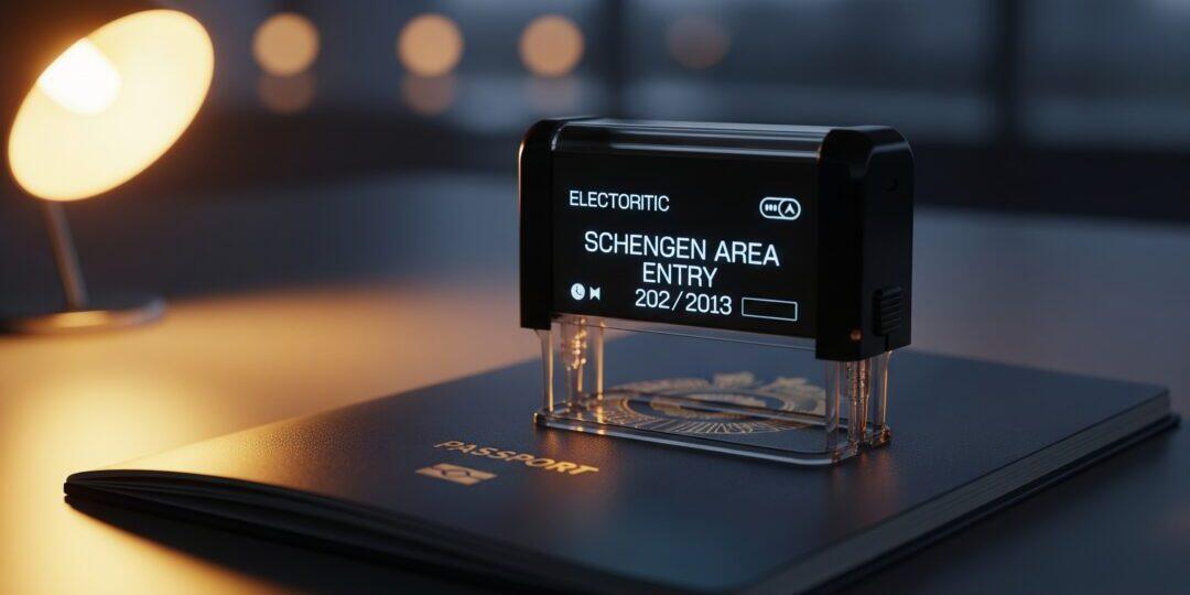 Saiba como o novo carimbo eletrônico na Europa agiliza o controle de viajantes, aumenta a segurança e simplifica a imigração.