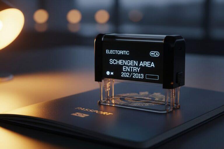 carimbo eletrônico Europa Saiba como o novo carimbo eletrônico na Europa agiliza o controle de viajantes, aumenta a segurança e simplifica a imigração.