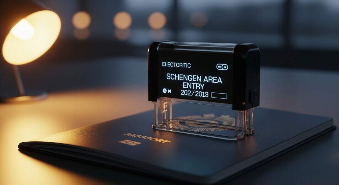 Saiba como o novo carimbo eletrônico na Europa agiliza o controle de viajantes, aumenta a segurança e simplifica a imigração.