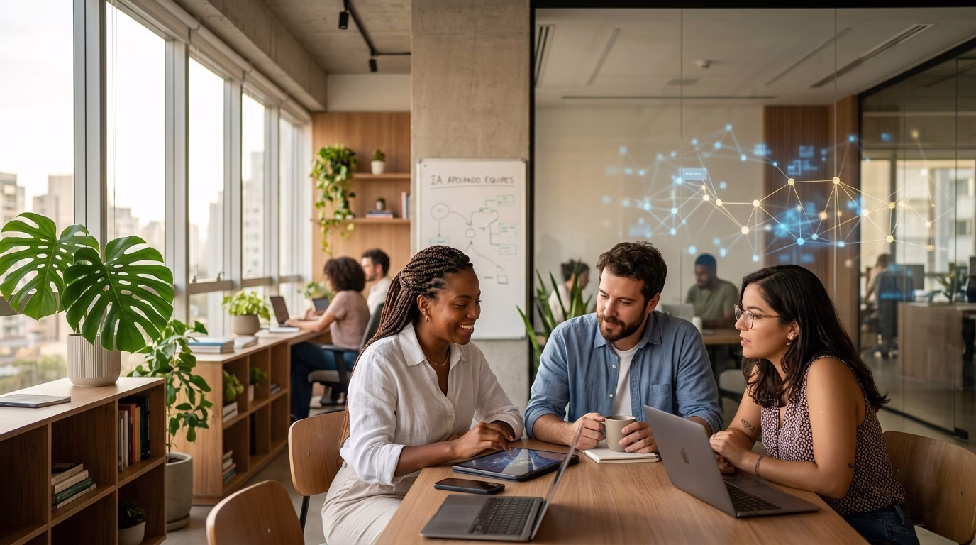 Descubra como a inteligência artificial pode fortalecer equipes nas empresas e por que o Seguro Cibernético se torna importante.