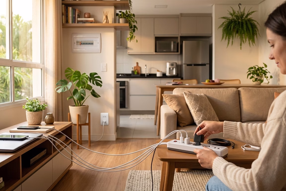 acidente com eletricidade Veja como evitar acidentes com eletricidade em casa e entenda como o Seguro Residencial pode ajudar na proteção.
